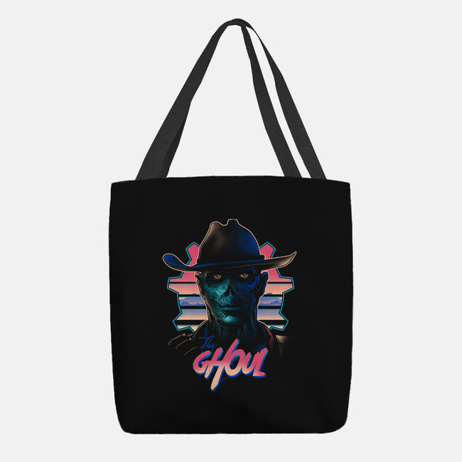 Retro Ghoul-None-Basic Tote-Bag-Getsousa!