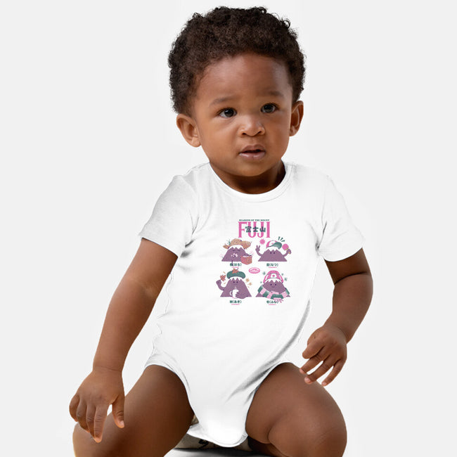 Fuji Seasons-Baby-Basic-Onesie-ilustrata