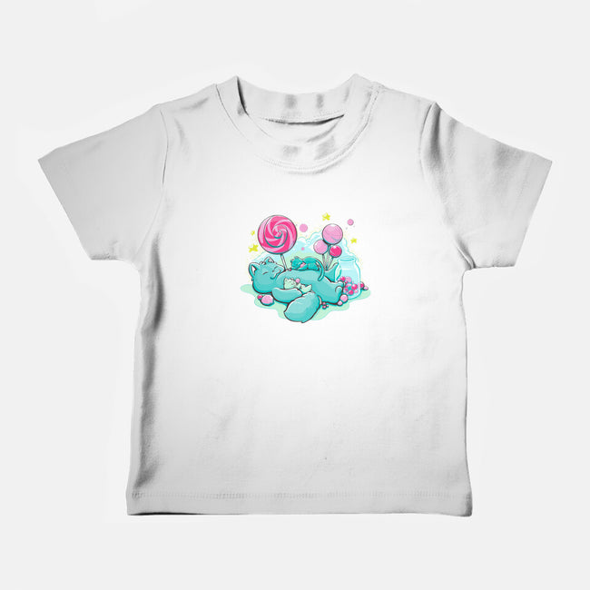 Candy Kitties-Baby-Basic-Tee-ellr