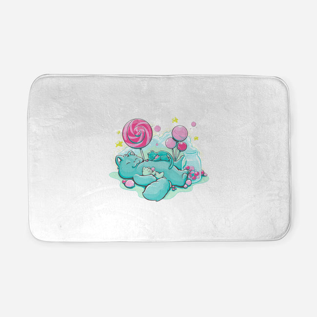 Candy Kitties-None-Memory Foam-Bath Mat-ellr