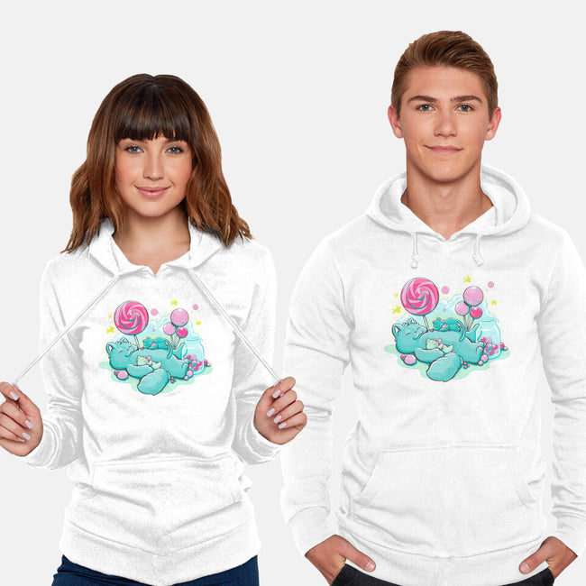 Candy Kitties-Unisex-Pullover-Sweatshirt-ellr