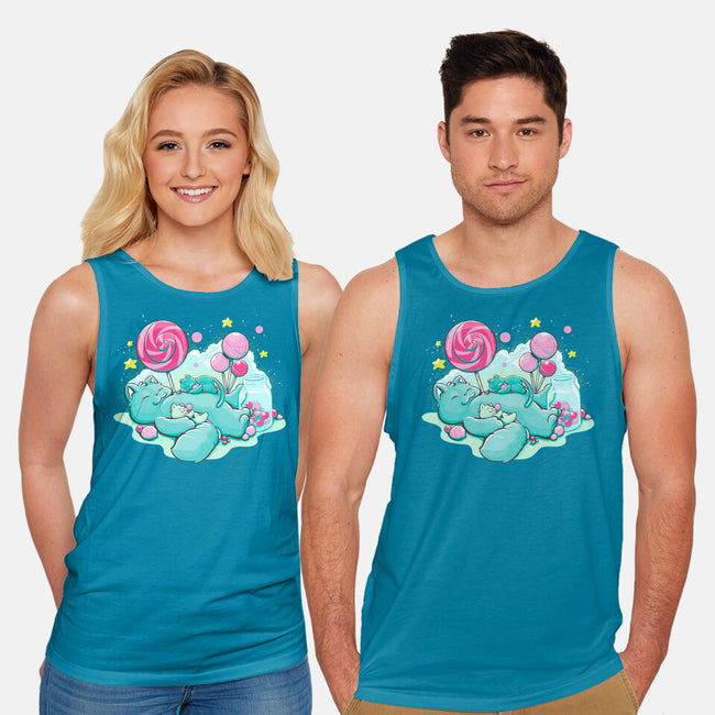 Candy Kitties-Unisex-Basic-Tank-ellr