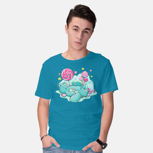 Candy Kitties-Mens-Basic-Tee-ellr