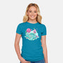 Candy Kitties-Womens-Fitted-Tee-ellr