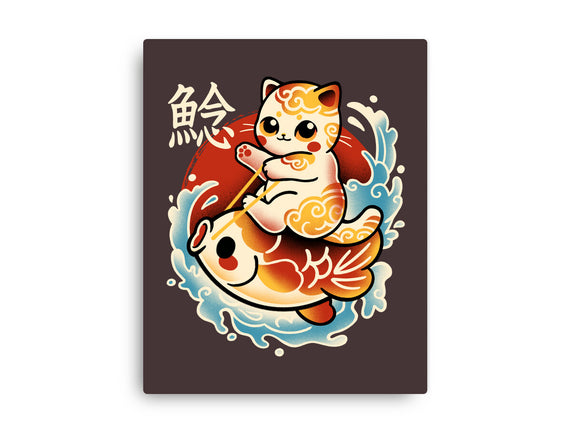 Neko Koi Fish Red Sun