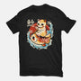 Neko Koi Fish Red Sun-Mens-Basic-Tee-NemiMakeit