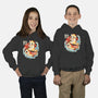 Neko Koi Fish Red Sun-Youth-Pullover-Sweatshirt-NemiMakeit