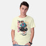 Street Samurai-Mens-Basic-Tee-Bruno Mota