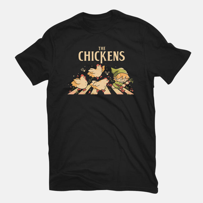 The Chickens Road-Mens-Basic-Tee-Arigatees