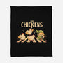 The Chickens Road-None-Fleece-Blanket-Arigatees