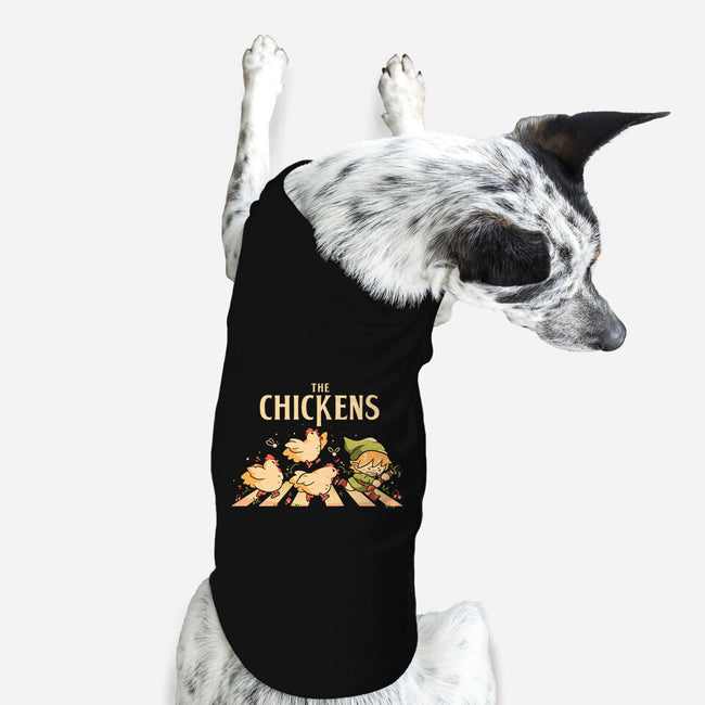 The Chickens Road-Dog-Basic-Pet Tank-Arigatees