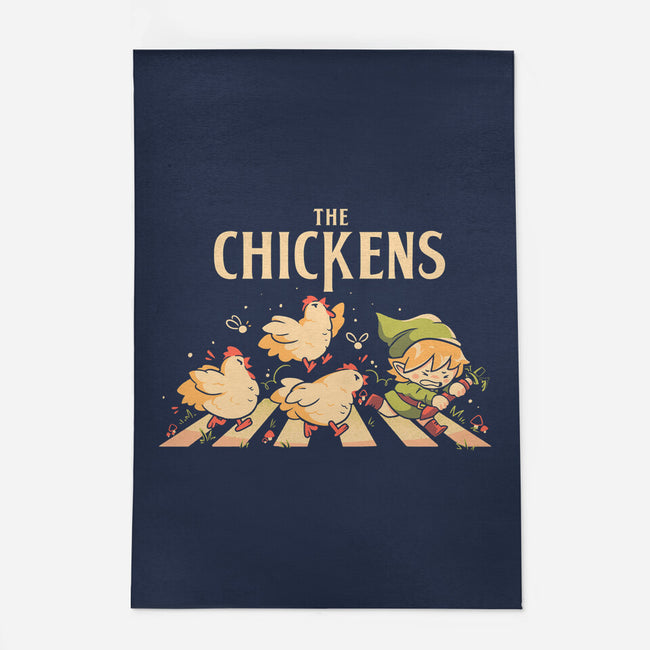 The Chickens Road-None-Outdoor-Rug-Arigatees