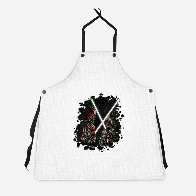 Battle Of Force-Unisex-Kitchen-Apron-nickzzarto