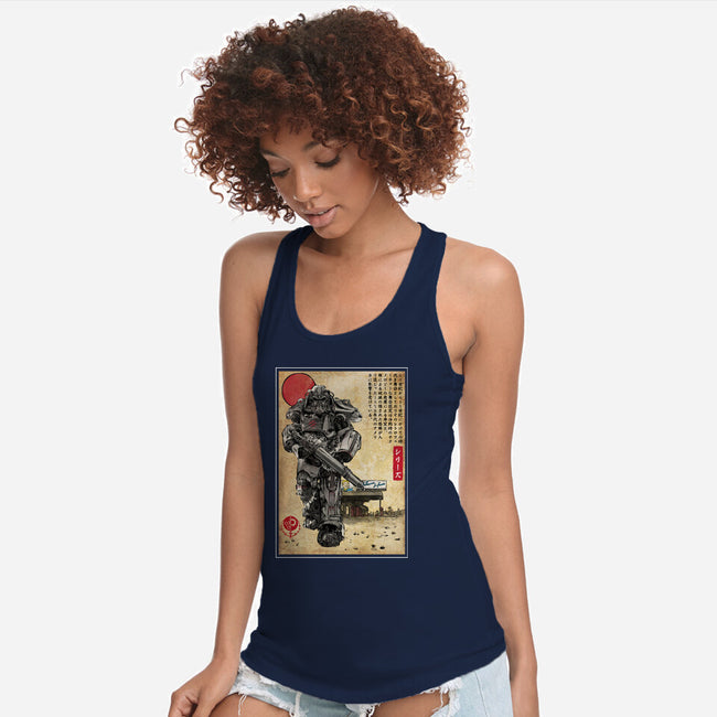 The Way Of Maximus-Womens-Racerback-Tank-DrMonekers