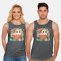 Keep Growing Cat-Unisex-Basic-Tank-Ca Mask