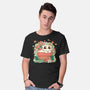 Keep Growing Cat-Mens-Basic-Tee-Ca Mask