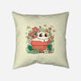 Keep Growing Cat-None-Removable Cover-Throw Pillow-Ca Mask