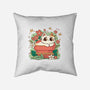 Keep Growing Cat-None-Removable Cover-Throw Pillow-Ca Mask