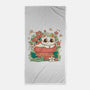 Keep Growing Cat-None-Beach-Towel-Ca Mask