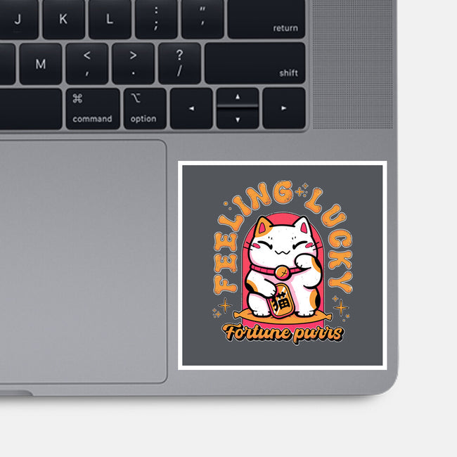 Fortune Purrs-None-Glossy-Sticker-Ca Mask