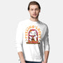 Fortune Purrs-Mens-Long Sleeved-Tee-Ca Mask