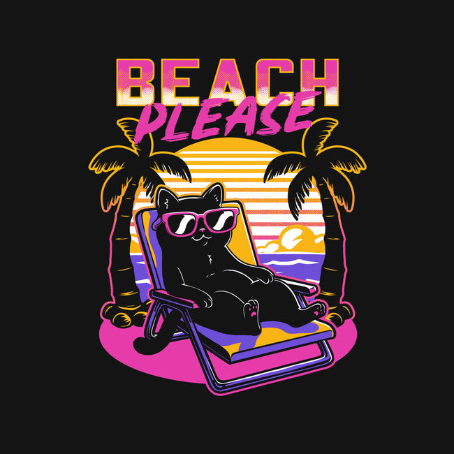 Vaporwave Summer Cat-Mens-Basic-Tee-Studio Mootant