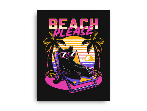 Vaporwave Summer Cat