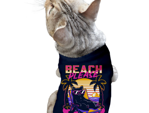 Vaporwave Summer Cat