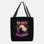 Vaporwave Summer Cat-None-Basic Tote-Bag-Studio Mootant