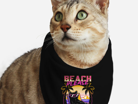 Vaporwave Summer Cat