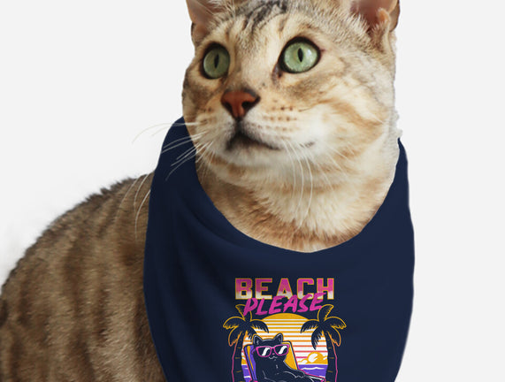 Vaporwave Summer Cat