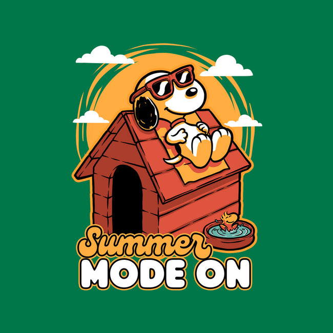 Beagle Summer Vacation-None-Glossy-Sticker-Studio Mootant