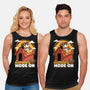 Beagle Summer Vacation-Unisex-Basic-Tank-Studio Mootant