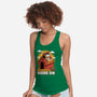 Beagle Summer Vacation-Womens-Racerback-Tank-Studio Mootant