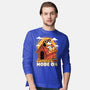 Beagle Summer Vacation-Mens-Long Sleeved-Tee-Studio Mootant