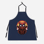 Red Cat Mutant-Unisex-Kitchen-Apron-Astrobot Invention