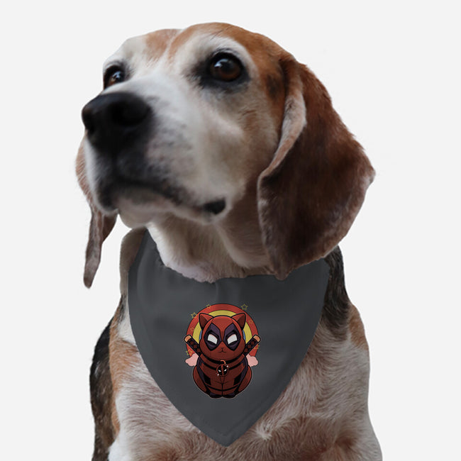 Red Cat Mutant-Dog-Adjustable-Pet Collar-Astrobot Invention