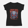 Ant Mech-Womens-V-Neck-Tee-Astrobot Invention