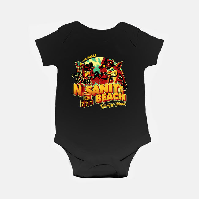 Visit N Sanity Beach-Baby-Basic-Onesie-daobiwan