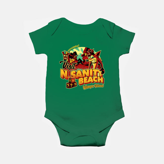 Visit N Sanity Beach-Baby-Basic-Onesie-daobiwan