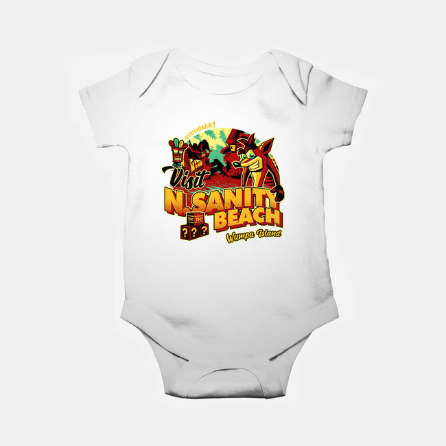 Visit N Sanity Beach-Baby-Basic-Onesie-daobiwan