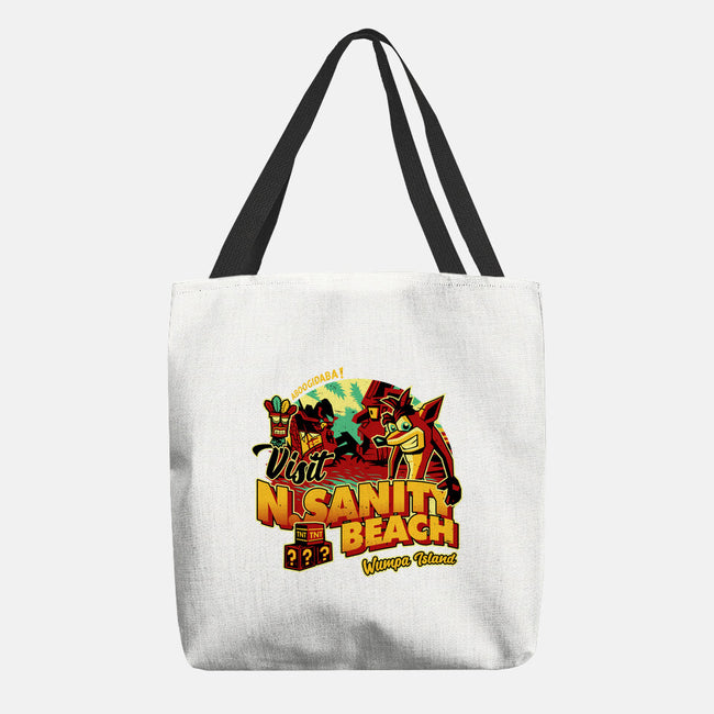 Visit N Sanity Beach-None-Basic Tote-Bag-daobiwan