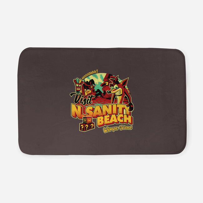 Visit N Sanity Beach-None-Memory Foam-Bath Mat-daobiwan