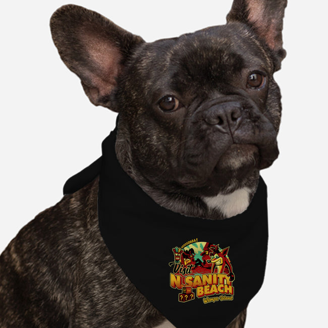 Visit N Sanity Beach-Dog-Bandana-Pet Collar-daobiwan