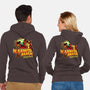 Visit N Sanity Beach-Unisex-Zip-Up-Sweatshirt-daobiwan