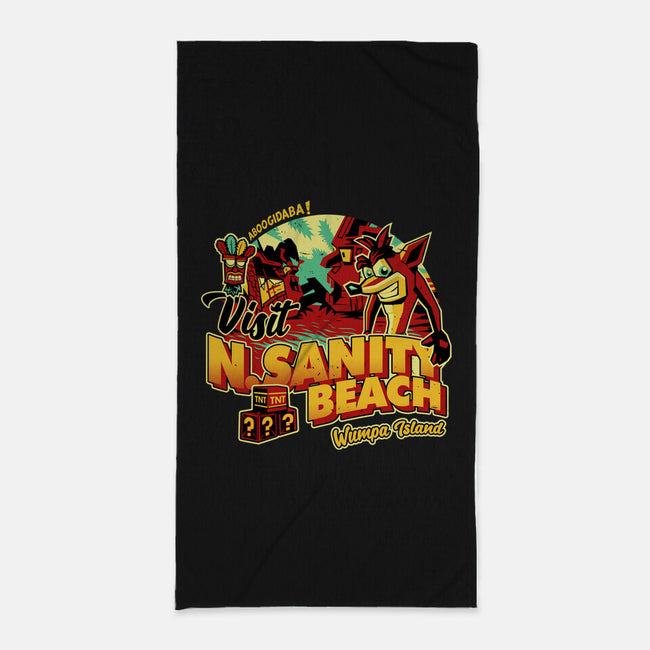 Visit N Sanity Beach-None-Beach-Towel-daobiwan