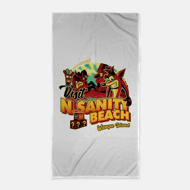 Visit N Sanity Beach-None-Beach-Towel-daobiwan