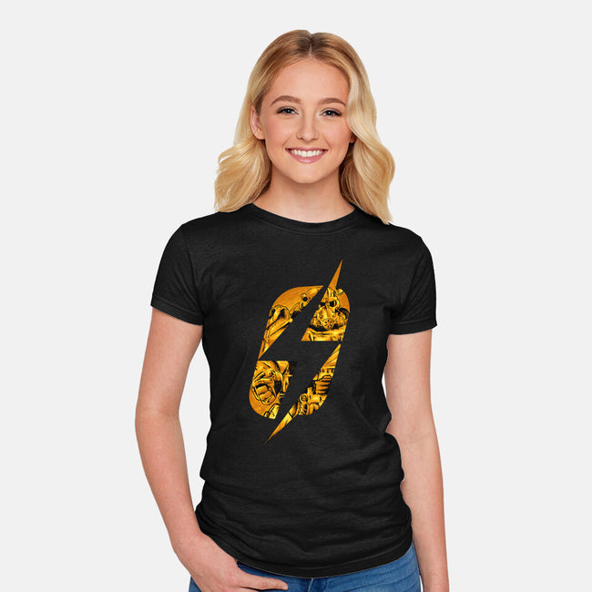 Power Armor-Womens-Fitted-Tee-spoilerinc