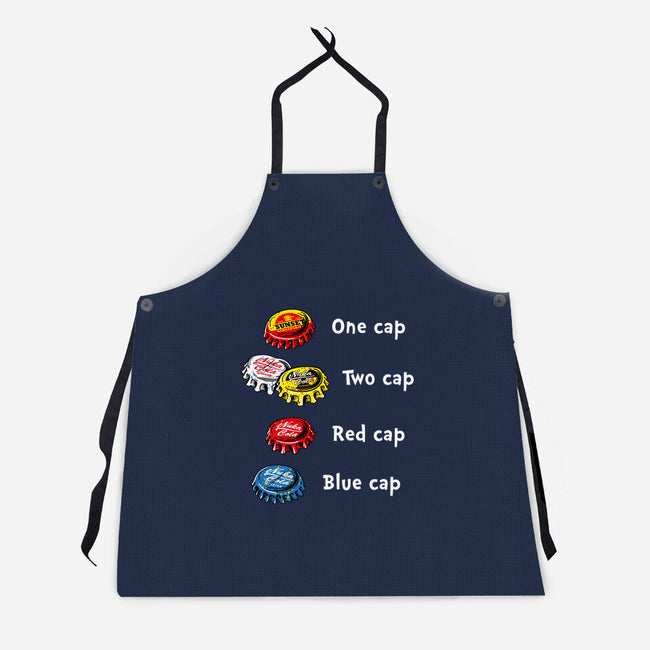 Bottle Caps Fever-Unisex-Kitchen-Apron-Olipop