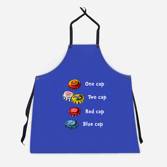 Bottle Caps Fever-Unisex-Kitchen-Apron-Olipop